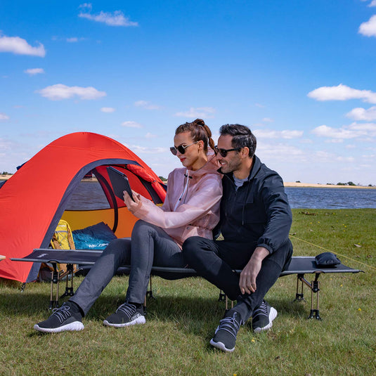 KingCamp MUENSTER Cot L Oversized Folding Camping Cots