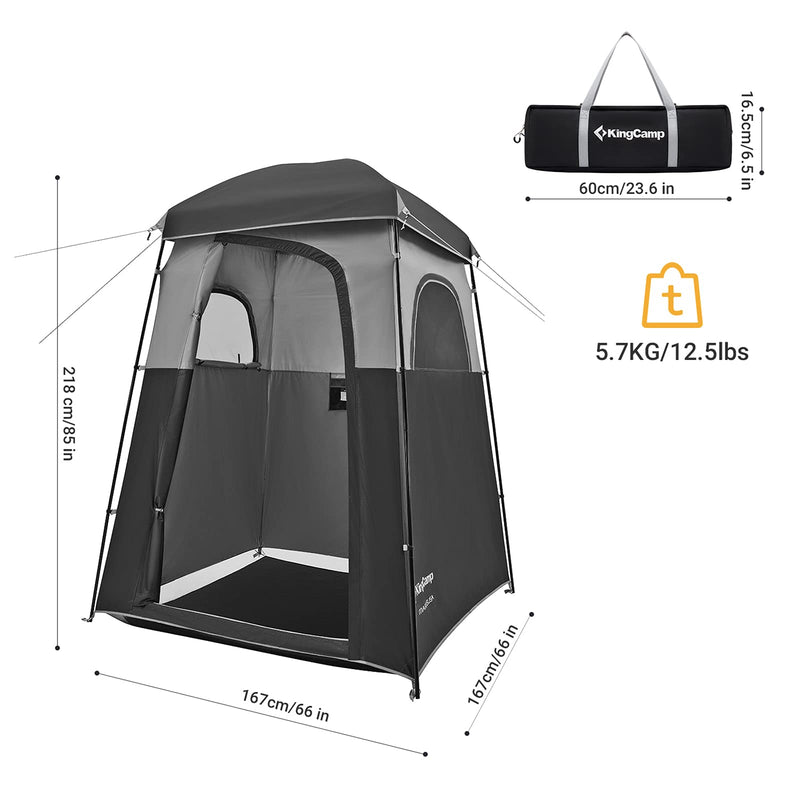 Load image into Gallery viewer, KingCamp MARASUSA Shower Tent Privacy Shelter
