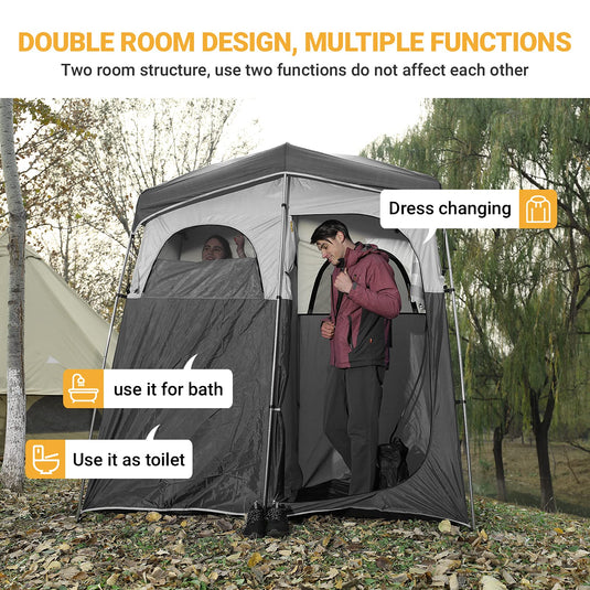 two room tent KingCamp MARASUSA Two-Person Shower Tent – BRoadout