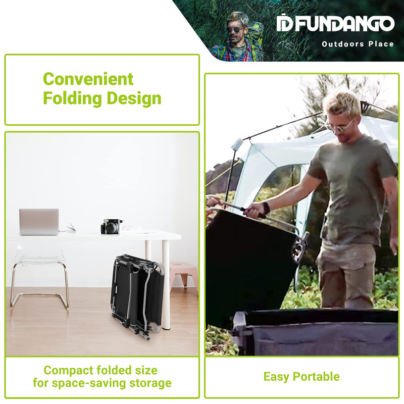 Load image into Gallery viewer, FUNDANGO CLASSIC Folding Lounge Chair and Camping Bed
