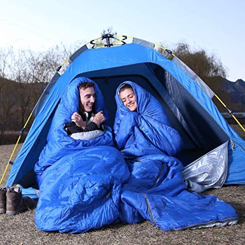 Load image into Gallery viewer, KingCamp Oasis 250+ Envelope Sleeping Bag With Hood
