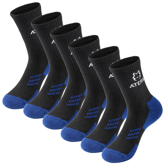 ATEPA 50% Wool Socks (6 Pairs)