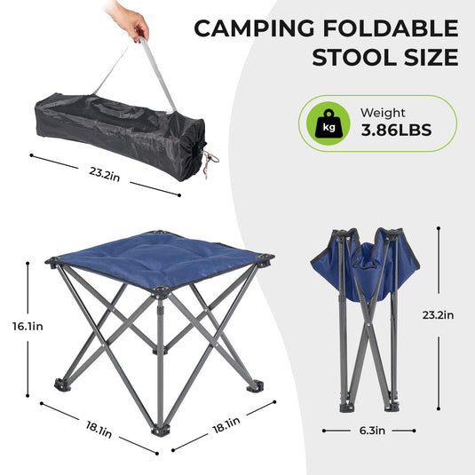 FUNDANGO Padded Camping Stool