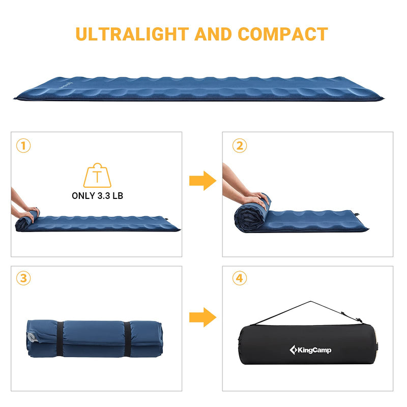 Load image into Gallery viewer, KingCamp PARADOX 5 3D Self Inflating Ultralight Sleeping Pad
