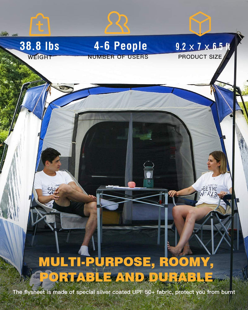 Load image into Gallery viewer, KingCamp CAPRI Car Camping Tents
