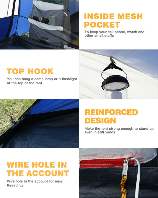 KingCamp CAPRI Car Camping Tents