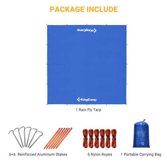 KingCamp Rimini L Tarp Camping Tarp