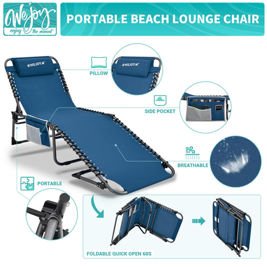 WEJOY 3-Folding Lounge Chair