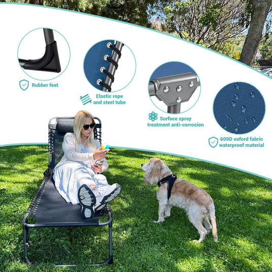 WEJOY 3-Folding Lounge Chair