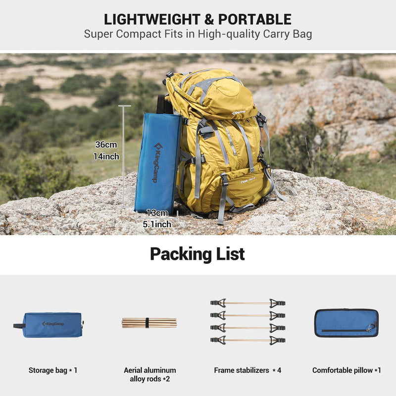 Load image into Gallery viewer, KingCamp Oversized Folding Camping Cots
