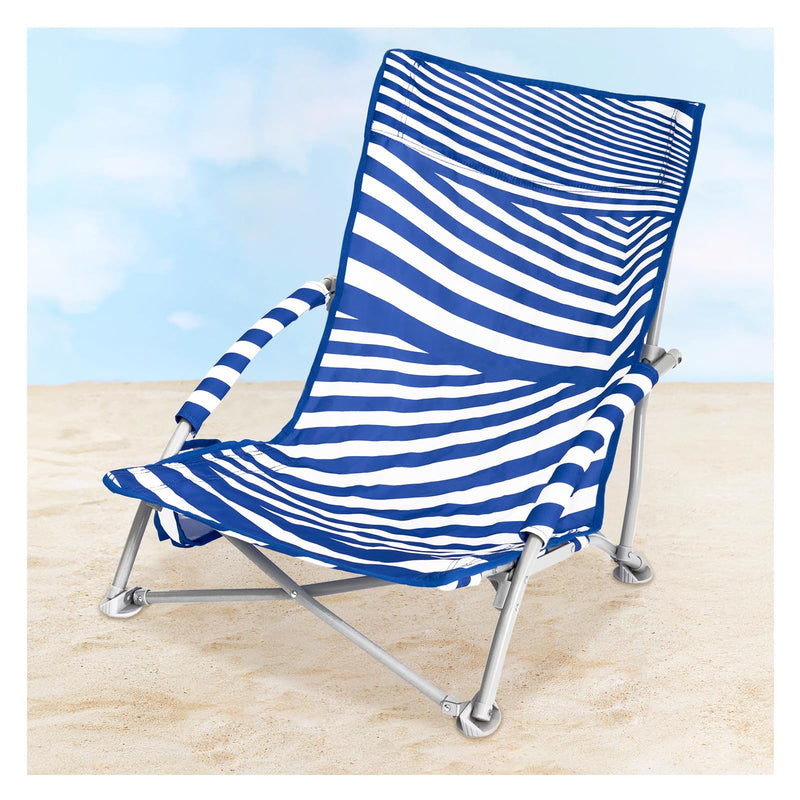Load image into Gallery viewer, WEJOY Quick-up Beach Chair Striped
