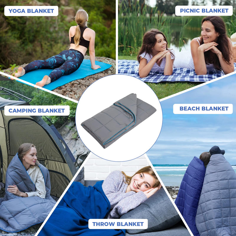 Load image into Gallery viewer, KingCamp Lightweight Camping Blanket Machine Washable Picnic Blanket
