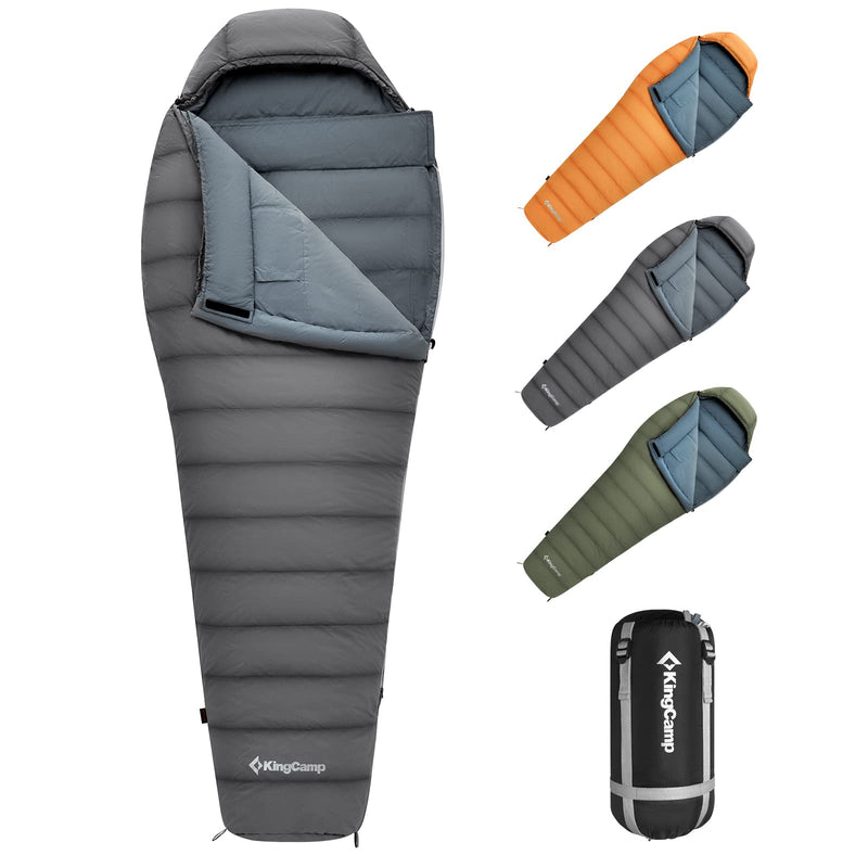 Load image into Gallery viewer, KingCamp PROTECTOR 400 Down Mummy Sleeping Bag
