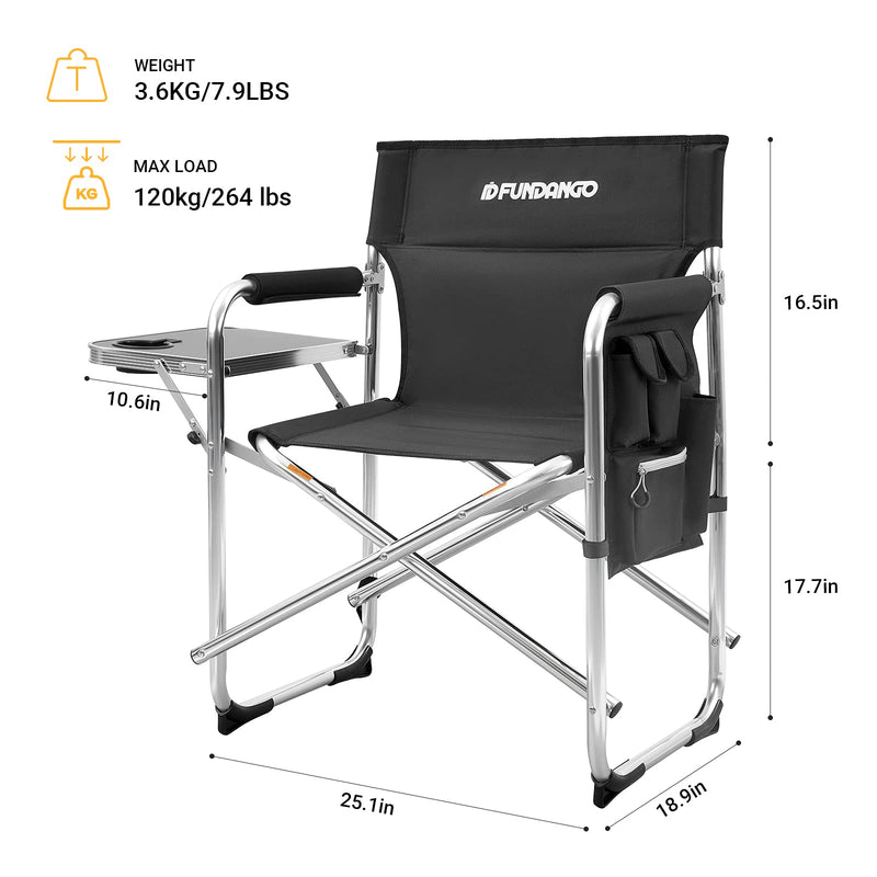 Load image into Gallery viewer, FUNDANGO Lightweight Director&#39;s Chair
