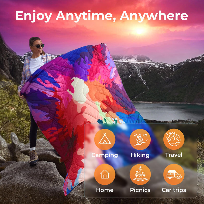 Load image into Gallery viewer, KingCamp BLANKET SMART 150 XL Lightweight Camping Blanket
