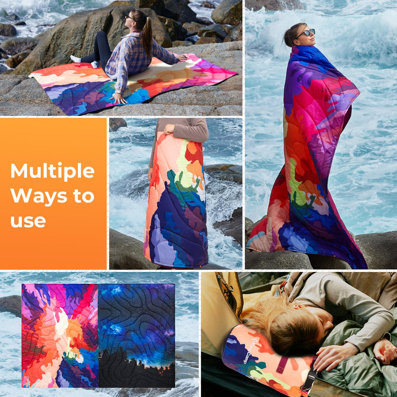 Load image into Gallery viewer, KingCamp BLANKET SMART 150 XL Lightweight Camping Blanket
