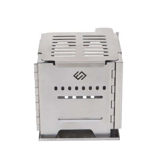 Cook'n'Escape Ultralight Wood Stove – Portable Titanium Grill & Secondary Burn Camp Stove