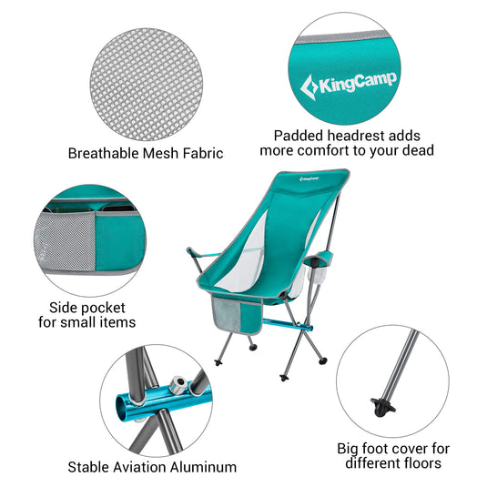 KingCamp CAMELLIA Ultralight Camping Chair