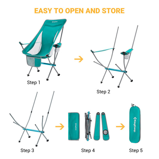 KingCamp CAMELLIA Ultralight Camping Chair