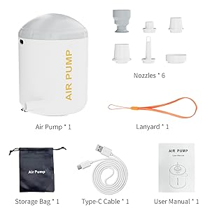 Load image into Gallery viewer, KinWild Electric Air Pump with Camping Lantern
