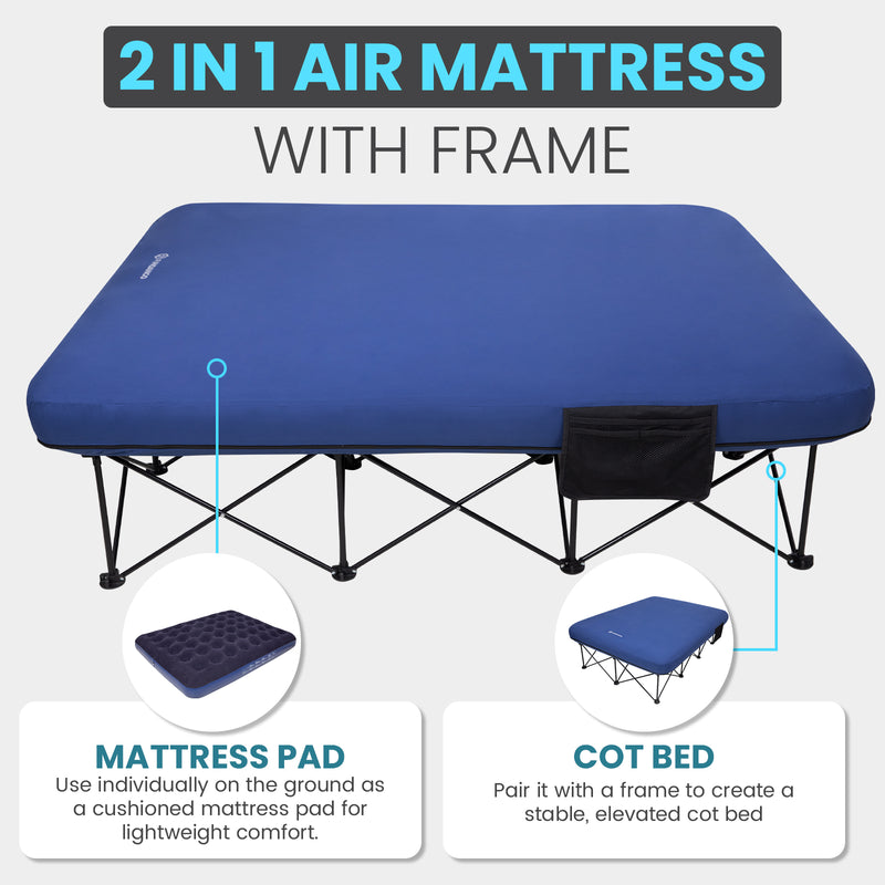 Load image into Gallery viewer, FUNDANGO 2-1 Air Mattress with Frame
