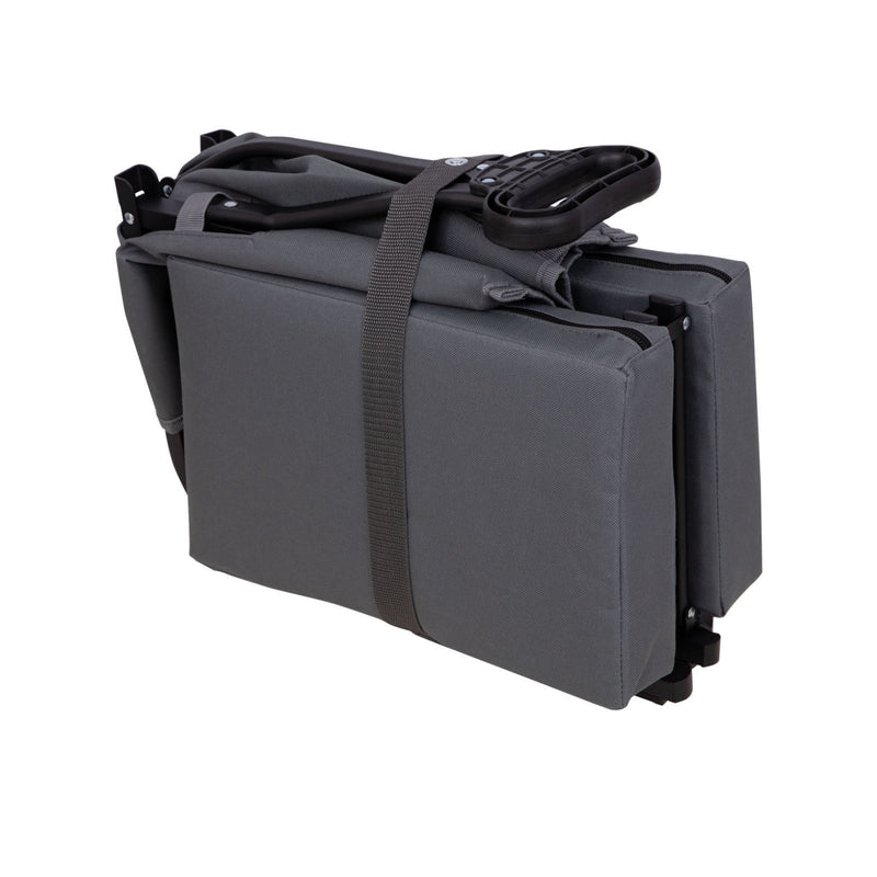 Load image into Gallery viewer, FUNDANGO Extra Wide Stadium Seat with Back Support - Portable Folding Bleacher Chair for Football, Baseball, Concerts &amp; Outdoor Events
