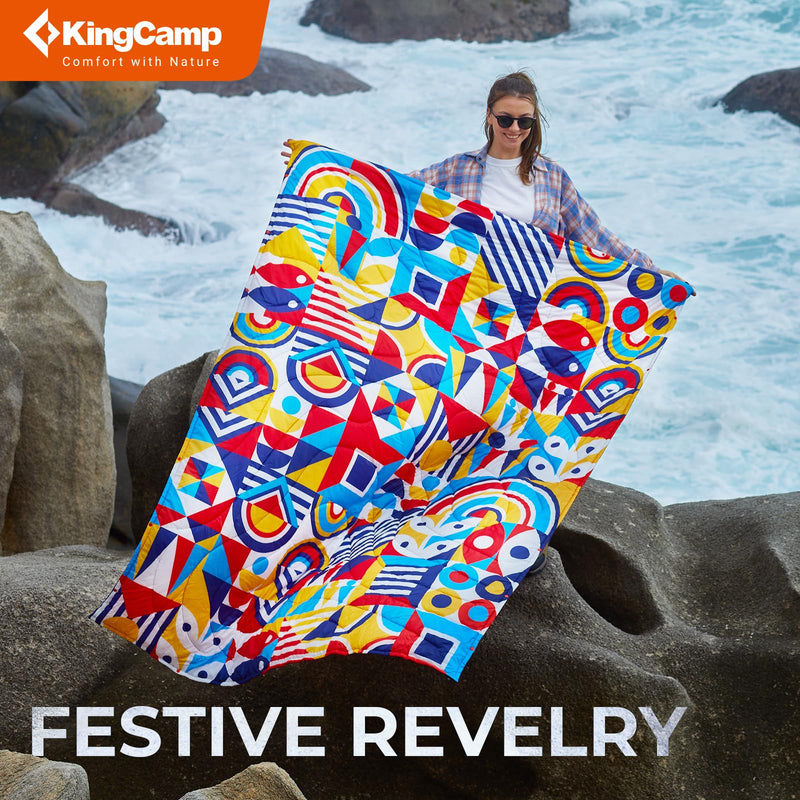 Load image into Gallery viewer, KingCamp BLANKET SMART 150 XL Lightweight Camping Blanket
