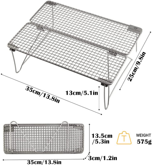 Cook'n'Escape POR-TABLE Titanium Grill