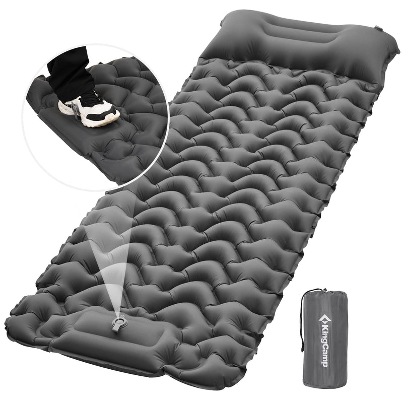 Load image into Gallery viewer, KingCamp DELUXE 10 Single Air Pad Inflatable Mattress
