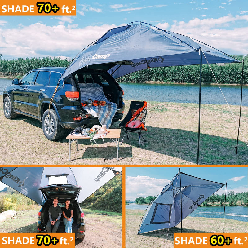 Load image into Gallery viewer, KingCamp COMPASS SUV Awning Sun Shelter Tent
