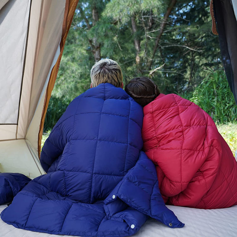 Load image into Gallery viewer, KingCamp Ultra Light Camping Blanket Olive Waterproof Multiple Usages and Warmth

