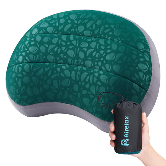 Airelax Ultra Light Inflatable Outdoor Camping Pillow for Neck and Waist Support