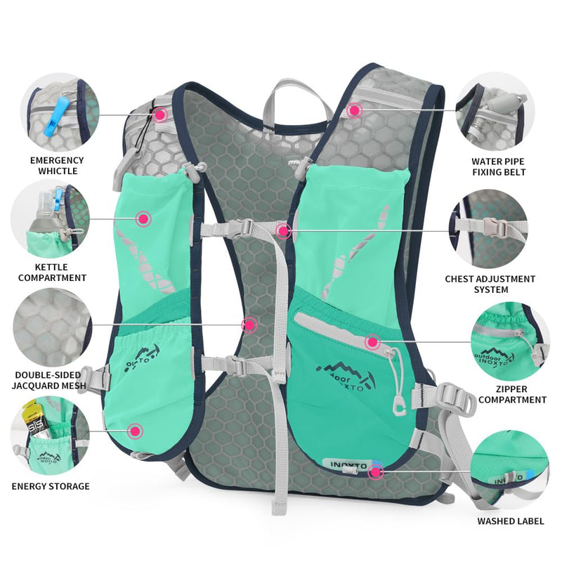 Load image into Gallery viewer, INOXTO Hydration Vest Backpack
