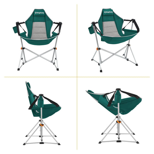 KingCamp Hammock Camping Swinging Recliner Chair 2pack