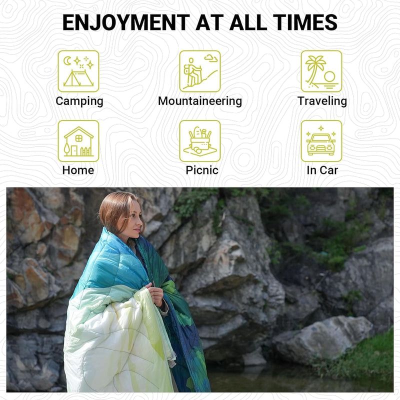 Load image into Gallery viewer, KingCamp BLANKET SMART 150 Multi-Functional Blanket
