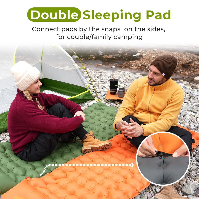 Load image into Gallery viewer, ATEPA DELUXE 7 Single Air Pad Camping Mattress
