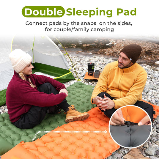 ATEPA DELUXE 7 Single Air Pad Camping Mattress