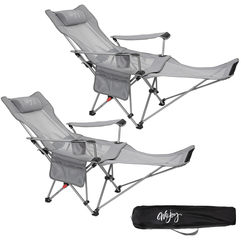 Load image into Gallery viewer, WEJOY Folding Recliner CHA Lounge Chair Set of 2
