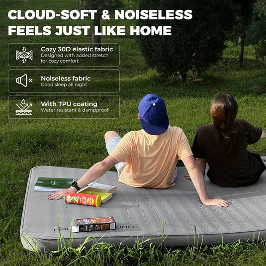 KingCamp PREMIUM Double Self-Inflating Sleeping Pad Cozy