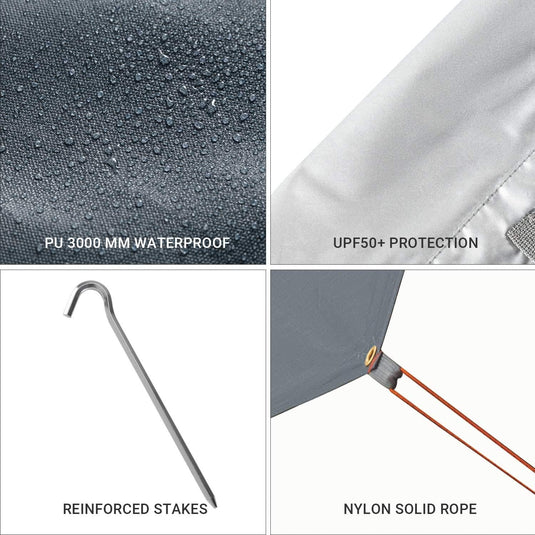 kingcamp tarp KingCamp Rimini L Tarp Camping Tarp – BRoadout