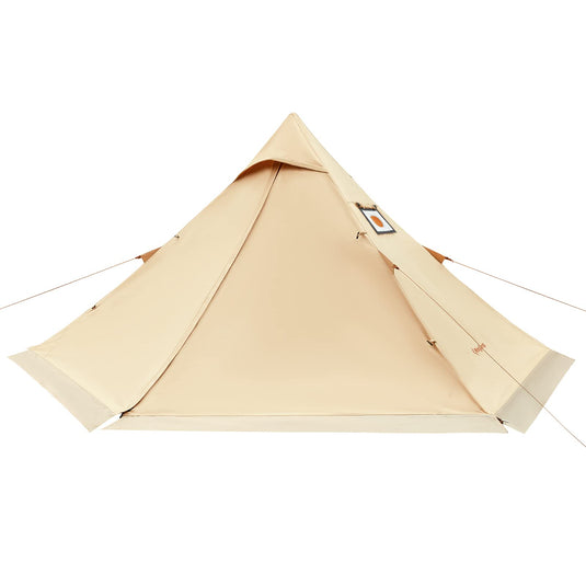 KingCamp TURINO Canvas Teepee Hot Tent with Stove Jack