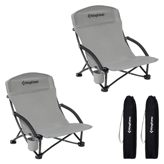 KingCamp Low Back Beach Lightweight Folding Beach Chair