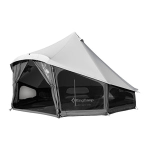 KingCamp KHAN LIGHT 500 Canvas Bell Tent For 6-8 Person