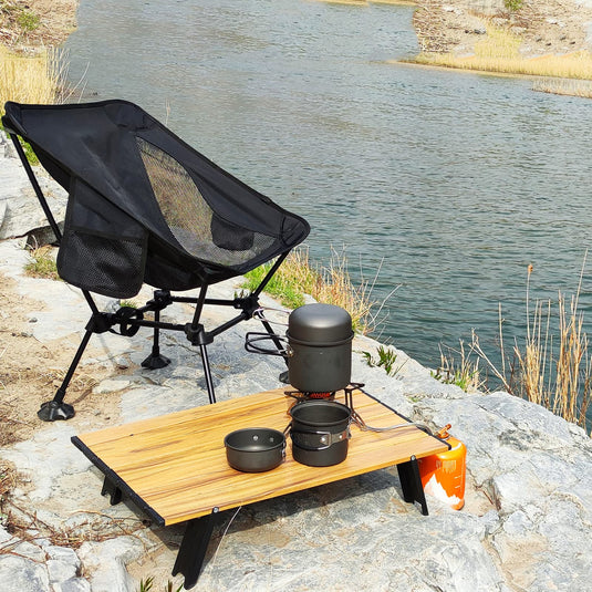 ATEPA Mini Alunium Table S/L Lightweight Camping Table