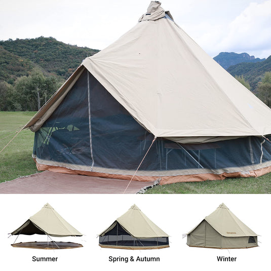 KingCamp KHAN 500 T/C Camping Tent 500
