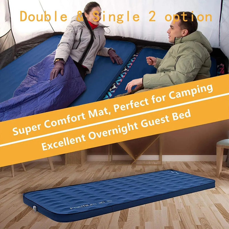 Load image into Gallery viewer, KingCamp PREMIUM 3D DUO 7.5 Double Self-inflateble Pad
