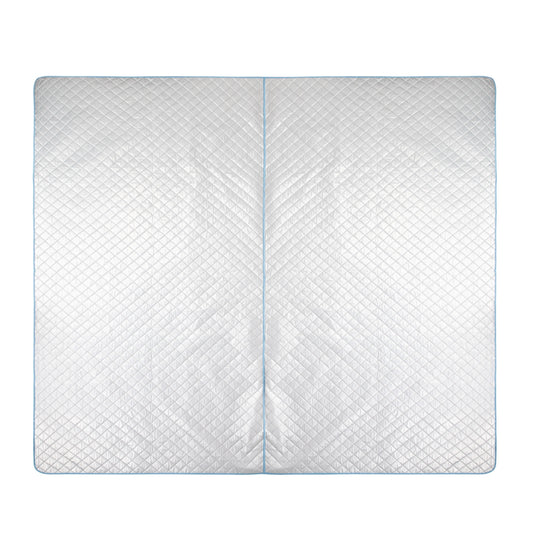 KingCamp 100g aluminum-film bottom for moisture Camping Mat – Extra Large 280x280cm Picnic & Tent Floor Pad – Moisture-Proof, Insulated, Glamping-Reversible Bohemian Pattern