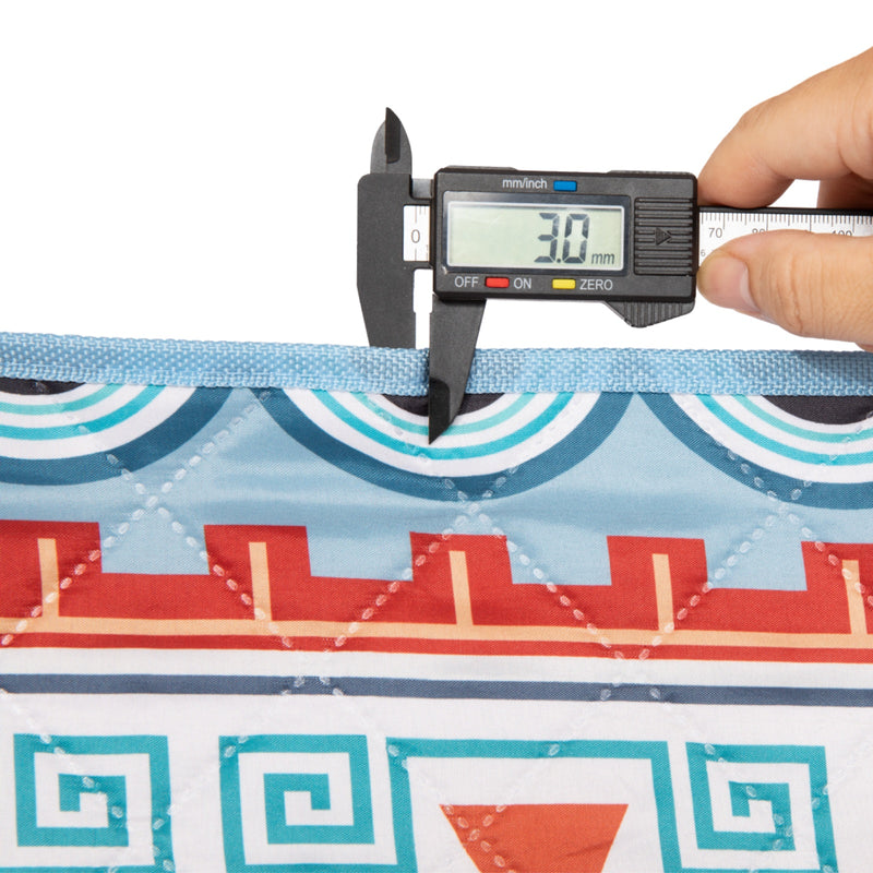 Load image into Gallery viewer, KingCamp ISIAY MAX 2.8 Car Camping Mat – Extra Large 280x280cm Picnic &amp; Tent Floor Pad – Moisture-Proof, Insulated, Glamping-Reversible Bohemian Pattern
