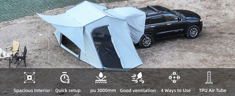 KingCamp BOUNDLESS AIR2 Inflatable Car Tent