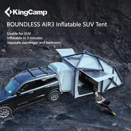 passenger tent KingCamp BOUNDLESS AIR3 Inflatable SUV Tent – BRoadout